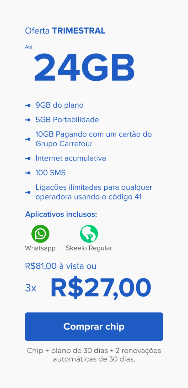 CONTROLE TRIMESTRAL CARTÕES